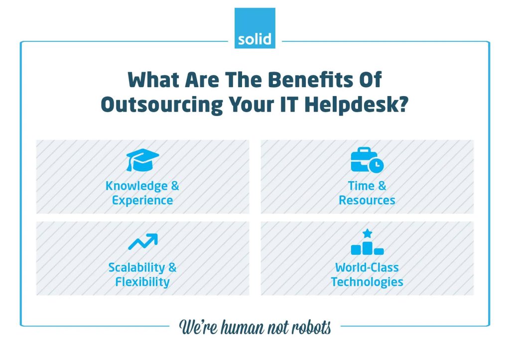 benefits of outsourcing your it helpdesk